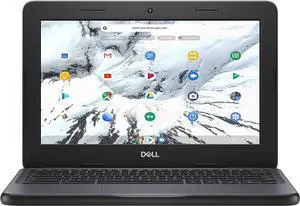 Dell Chromebook 11 3100 0KYC9 11.6-in Gray Laptop - Intel Celeron N4000 1.10 GHz 4GB 16GB eMMC Chrome OS - Bluetooth, Webcam