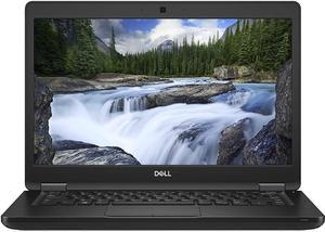 Dell Latitude 5490 14.0" FHD  Laptop - Intel Core i5-8250U 1.60GHz, 8GB RAM, SATA M.2 256GB SSD, No Optical, Windows 10 Pro 64-Bit - Webcam - Bluetooth - SmartCard Reader