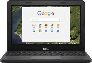 Grade B Dell Chromebook 5190 2-in-1 P28T002 11.6" Intel Celeron N3350 1.1GHz - eMMC 32GB 4GB Chrome OS - Webcam - Bluetooth, Wifi, Touchscreen, MicroSD Card Reader