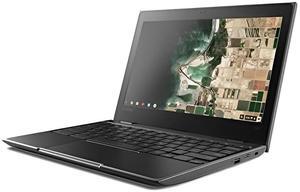Lenovo Chromebook 100e 81ER0002US 11.6" - Intel Celeron N3350 1.10GHz, 4GB RAM, Flash Embedded 32GB eMMC, No Optical, Chrome OS - Webcam - Bluetooth