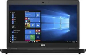 DELL LATITUDE 5480 13.9" FHD INTEL CORE I7-6600U 2.60 GHZ - 16GB RAM, 256GB SSD - Smartcard Reader, Webcam, Bluetooth - Windows 10 Pro