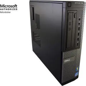 Dell Optiplex 790 DT PC - Intel Core i5 2400 2nd Gen 3.1 GHz 8GB 240GB SSD DVD-RW Windows 10 Pro 64-Bit