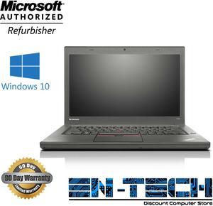 Lenovo ThinkPad T450 14.1" Laptop - Intel Core i5 5300U 5th Gen 2.3 GHz 8GB 256GB SSD Windows 10 Pro 64-Bit - Webcam