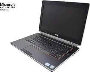 Dell Latitude E6420 14.0-in Laptop - Intel Core i5 2520M 2nd Gen 2.50 GHz 8GB 500GB HDD DVD-RW Windows 10 Home 32-Bit