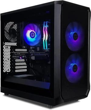 XOTIC PC Focus Essential Gaming PC Desktop, AMD Ryzen 5 5500 3.6 GHz (4.2GHz Turbo Boost), RTX 3050 6GB, 1TB SSD, 16GB RAM, 750W Gold PSU, Wi-Fi, Win 11 Home