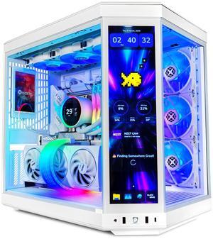 XPC Y70 Ultimate X3D Ghost Gaming Desktop, AMD Ryzen 7 9800X3D 4.7GHz (5.2GHz Turbo Boost), RTX 5080 16GB, 2TB NVMe SSD, 32GB DDR5 RAM, 850W Gold PSU, Win 11