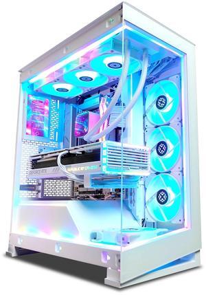 XPC NV5 Ghost Ultimate Gaming Desktop, AMD Ryzen 7 9700X 3.8GHz (5.5GHz Turbo Boost), RTX 5080 16GB, 2TB NVMe SSD, 32GB DDR5 RAM, 850W Gold PSU, Win 11