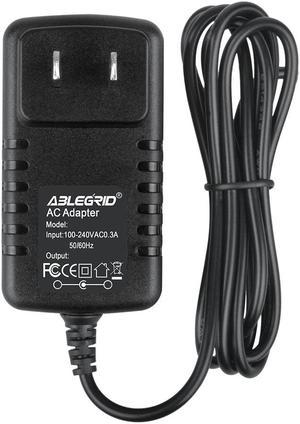 ABLEGRID DC Adapter for O2 Cool O2Cool Portable 10 Cooling Fan 02 Cool 02Cool 12VDC 500mA Switching Power Lead Battery