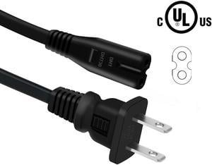 ABLEGRID 6ft UL AC Power Cord Cable Plug for LG 49UM7300PUA 49" 4K Ultra HD Smart LED TV