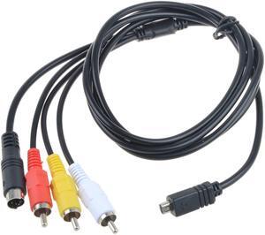 ABLEGRID 5 Feet AV Cable for Sony Handycam, Mini DV & DVD Camcorders