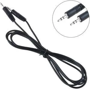 ABLEGRID 6ft Black Premium 3.5mm Audio Aux Speaker Cable Cord For Sirius Stratus SV 3 SV 4 SV 5 XM Radio