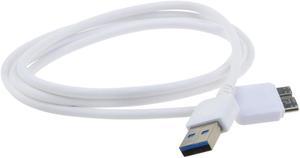 ABLEGRID USB 3.0 Cable Laptop PC Data Cord For Seagate Backup Plus STCF500102 STDS1000100 STDS2000100 STCD500102 STCD500104 STBX2000401 STBX500100 STCM240100 STDA4000100