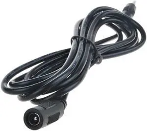 ABLEGRID 18V 12V 9V 6V Barrel Plug Cable Approx 6ft (1.8m) AC DC Adapter Extender Extension Cord Female Jack: 5.5mm x 2.1mm to Male Plug End: OD: 3.5mm ID: 1.35mm/1.3mm