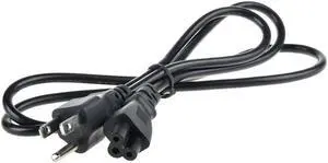 ABLEGRID 5ft Power Cord US/USA 3 Pin Plug to C5 Clover Leaf CloverLeaf Lead Cable