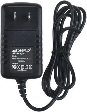 ABLEGRID AC DC Adapter For Logitech YO8FE-050-1500U Y08FE0501500U- 5V Power Supply Cord Cable PS Wall Home Charger Input: 100-240 VAC 50/60Hz Worldwide Voltage Use Mains PSU