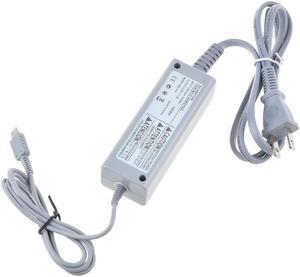 ABLEGRID US Type Home Wall Charger Adapter Power Supply For Nintendo Wii U Gamepad Grey
