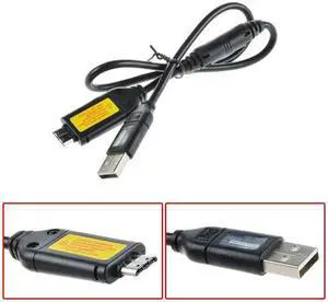 ABLEGRID USB Battery Charger + Data SYNC Cable Cord Lead For Samsung ST61 ST65 ST70 PL120