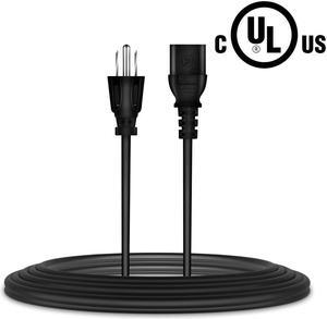 ABLEGRID 5ft/1.5m UL Listed AC IN Power Cord Cable Outlet Plug Lead for Panasonic VIERA TC-P50VT20 TC-P54G20 TC-P50G20 TC-P54S2 TC-P50S2 TC-P46S2 TC-P42S2 TC-P50U2 Plasma HD TV