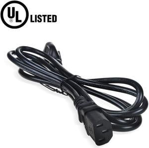 ABLEGRID 6ft/1.8m UL Listed AC IN Power Cord Cable for Boston Acoustics TVee Model 30 TVEEM30 3.1 Wireless Sub-Woofer Subwoofer Sound Bar System SoundBar Speaker (Note: This is an AC power cord ONLY)