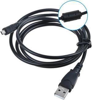 ABLEGRID USB DC Battery Charger +Data SYNC Cable Cord Lead For Nikon Coolpix S9050 Camera