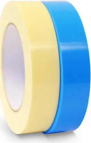 1/4" x 60 Yd Blue 171# MOPP Strapping Tape (Case of 288 Rolls)