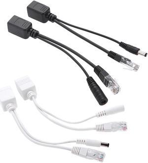 Passive Power over Ethernet PoE Adapter Injector + Splitter Kit 5v 12v 24v 48v Computer Cables & Connectors