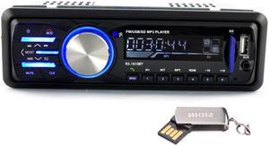 Bluetooth HD Car Audio MP3 Player Card Machine with Radio USB/SD/MMC Card Reader 12V Bluetooth Car Stereo FM Radio MP3 Audio Player Support Bluetooth Phone/U Disk/USB/SD