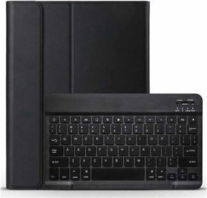 Blu Element Black Folio Case with Bluetooth Keyboard for Samsung Galaxy Tab S7 FE Model YSZKBFOLSMT730BK