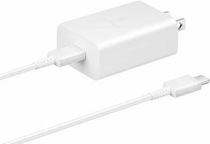 Samsung Wall Charger with USB-C to USB-C Cable 15W White Wall Chargers