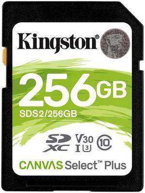 Kingston 256 GB SDXC Class 10 Flash Memory Card SDS2 Memory