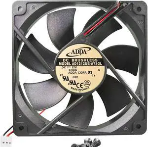 120mm 25mm New Case Fan 12V 99CFM PC CPU Cooling Computer Ball Bearing 2 wire 12025