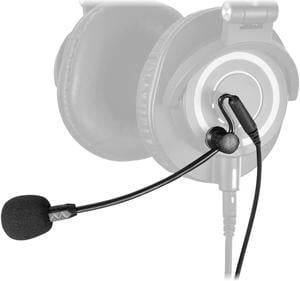 Antlion Audio ModMic Uni Attachable Noise-Cancelling Microphone with Mute Switch Compatible with Mac, Windows PC, PlayStation, Xbox, and More