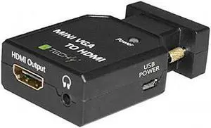 Techly IDATA VGA-HDMINI Mini Converter VGA and Audio to HDMI Techly IDATA VGA-HDMINI Mini Converter VGA and Audio to HDMI