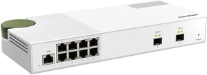 QNAP QSW-M2108-2S 10-Port Managed Switch w/ 10GbE SFP+ Ports QNAP QSW-M2108-2S 10-Port Managed Switch w/ 10GbE SFP+ Ports