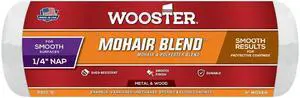 WOOSTER R207-9 9" Paint Roller Cover, 1/4" Nap, Mohair/Polyester
