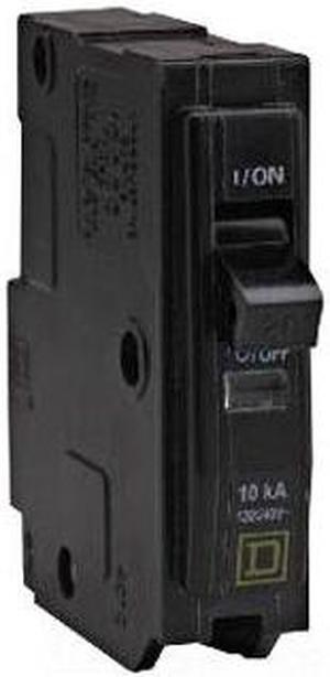 SQUARE D QO150 Miniature Circuit Breaker, QO Series, 50A, 1 Pole, 120/240V AC,