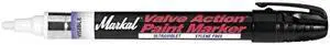 MARKAL 97054 Paint Marker, Medium Tip, Invisible UV Color Family, Paint