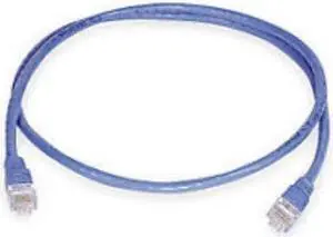 HUBBELL PREMISE WIRING HC6B10 Ethernet Cable,Cat 6,Blue,10 ft.