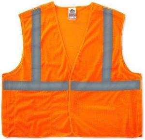 Ergodyne 21067 Glowear Cls 2 Std Breakaway Vest 2xl/3xl Orange