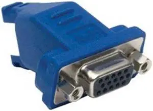 HUBBELL PREMISE WIRING 15A6P1 VGA Connector,15-Pin to 8-Pin,Blue