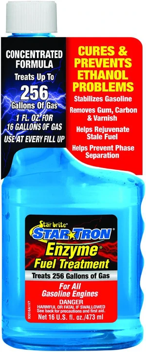 Star Tron 93016 Enzyme Marine Formula Gasoline Fuel Additive, 16 oz, Bottle, Clear, Liquid Star Tron 93016 Enzyme Marine Formula Gasoline Fuel Additive, 16 oz, Bottle, Clear, Liquid