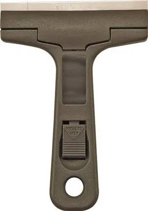 HYDE 33250 Glass Scraper,Stiff,4",Carbon Steel