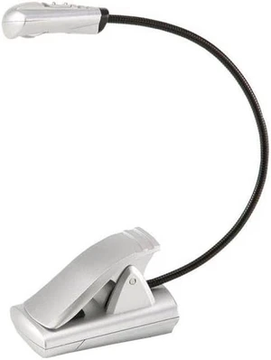 Multiflex LED Task/Book Light - Silver - by Fulcrum Multiflex LED Task/Book Light - Silver - by Fulcrum