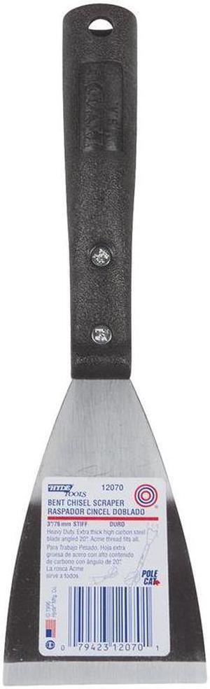 HYDE 12070 Scraper,Stiff,3",Carbon Steel