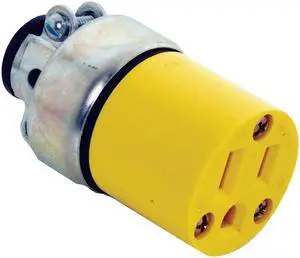 Cooper Wiring 2887 Armored Cord Connector-3-WIRE GROUND CONNECTOR