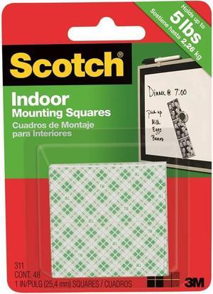 New 3M Scotch 311DC Heavy Duty 1" Mounting 48 Squares