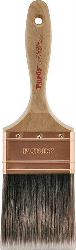 PURDY 144380330 3" Flat Sash Firm, Nylon/Polyester Bristle, Paint Brush,