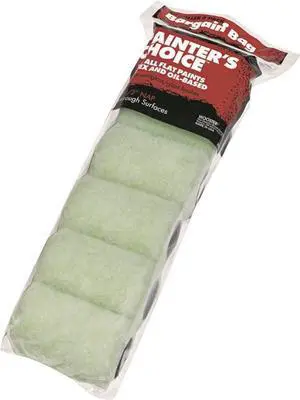 WOOSTER R271-4 4" Paint Roller Cover, 1/2" Nap, Knit Fabric