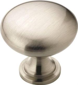 Amerock Allison Edona Satin Nickel 1-1/4 In. Cabinet Knob BP53005G10