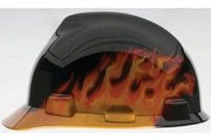 BLACK FIRE V GARD HARD HAT MSA SAFETY WORKS Respiratory Protection 10124206 BLACK FIRE V GARD HARD HAT MSA SAFETY WORKS Respiratory Protection 10124206